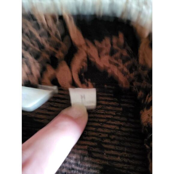 NWOT Erin London black/brown full zip-up jacket - Picture 6 of 8